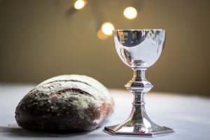 Holy Communion wine & bread