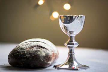 Holy Communion wine & bread