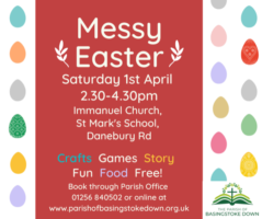 Easter Messy Church Flyer