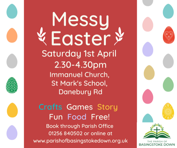 Easter Messy Church Flyer