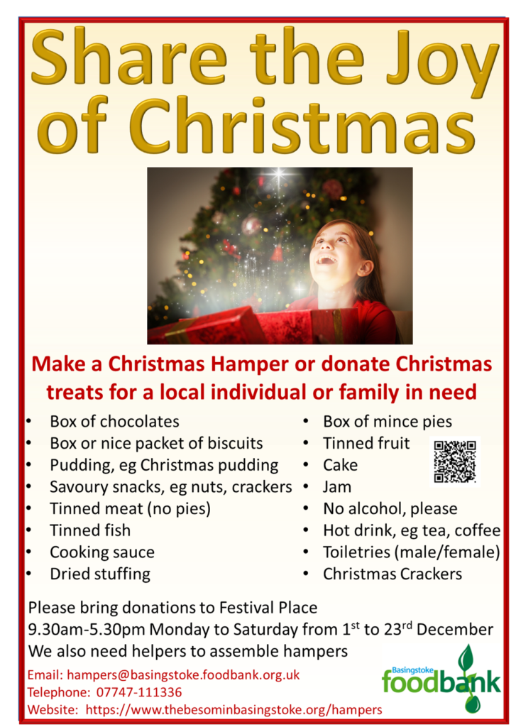 Besom Foodbank Hampers 2023