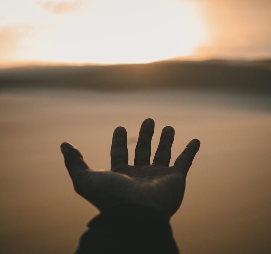Praying hand