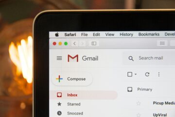 partial image of a gmail email account